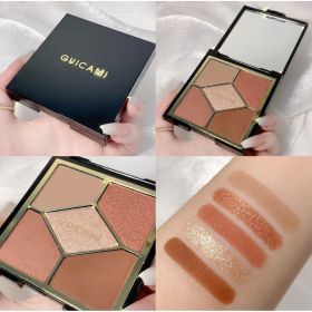 Multi Cube Palette 5 Colors,Eye Shadow Palette for Daily makeup - Style 1