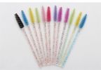 Crystal Nylon Bristle Mascara Brush Portable Makeup Tool Brush - 1