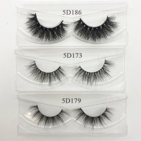 Wholesale 20/30/40/50Pairs Eyelashes 3D Mink Lashes Handmade Fluffy Dramatic Lashes Cruelty Free False Eyelashes Makeup Lashes - 10 pairs - 186 173 17