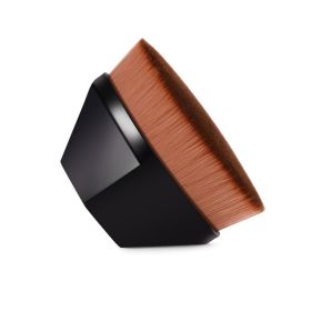No.55 magic foundation brush petal seamless makeup brush single soft hair with storage box beauty tools - Black