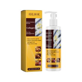 EELHOE Maca Essence Repair Collagen, Repair Damaged Hair Reduces Split Ends Deep Clean Smooth And Shiny