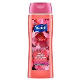Suave Essentials Body Wash Wild Cherry Blossom;  18 oz - Suave