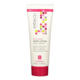 Andalou Naturals Soothing Body Lotion - 1000 Roses - 8 oz - 1591783