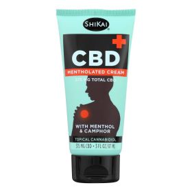 Shikai Products - Cream Cbd Metholated - 1 Each - 3 FZ - 2376176