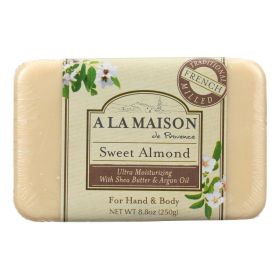 A La Maison - Bar Soap - Sweet Almond - 8.8 oz - 0844654