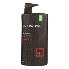 Every Man Jack Body Wash Cedarwood Body Wash - Case of 33.8 - 33.8 fl oz. - 2288504