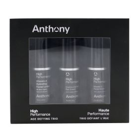High Performance Age Defying Trio Set: Vitamin C Facial Serum 15ml +Vitamin A Facial Lotion 15ml + Eye Cream 15ml