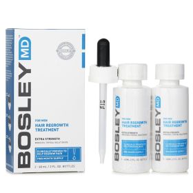BOSLEY - Men's Hair ReGrowth Treatment 5% Dropper 012748 60ml x2