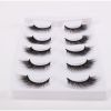 New 5Pairs High Quality Faux Eyelashes Handmade 3D Winged Natural Long Lashes Soft Cat Eye Fake Eyelash For Eye Makeup Wholesale - ZY19978-D289