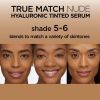 L'Oreal Paris True Match Hyaluronic Tinted Serum Foundation Makeup;  Medium Tan 5-6;  1 fl oz - L'Oreal Paris