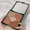 Multi Cube Palette 5 Colors,Eye Shadow Palette for Daily makeup - Style 1
