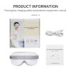Eye Massager With Heat; BT Music Heated Eyes 1 Massager For Migraines; Relax And Reduce Eye Strain - Off-white