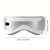JY001 Eye Massage Instrument; Hot Compress Massage To Relieve Eye Fatigue; Dry Eyes; High Pain; Hot Compress Eye Mask - Silvery