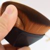 No.55 magic foundation brush petal seamless makeup brush single soft hair with storage box beauty tools - Black