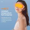 Steam Eye Massager With Heat; Smart Eye Massager For Relieve Eye Strain Dry Eye Dark Circle; Electric Eye Care Device - White