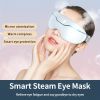 Steam Eye Massager With Heat; Smart Eye Massager For Relieve Eye Strain Dry Eye Dark Circle; Electric Eye Care Device - White