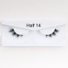 1Pair Mink Half Lashes Soft Thick Eye End Lengthening Faux Eyelashes Natural Long Handmade Eyelash Cross Curl 3D Lash For Makeup - 11