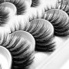USA 20 Pairs False Eyelashes Soft Natural Extension Black 3D Makeup Lashes Black - 10Pairs